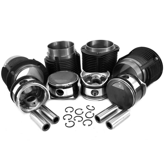 86mm Porsche 356C/912 Big Bore Piston & Cast Cylinder Kit : $592.95