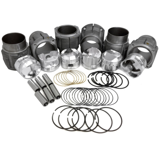 86mm LOW COMP, Porsche 911 JE Piston & Cylinder Kit 2.2 & 2.4 : $1957.95