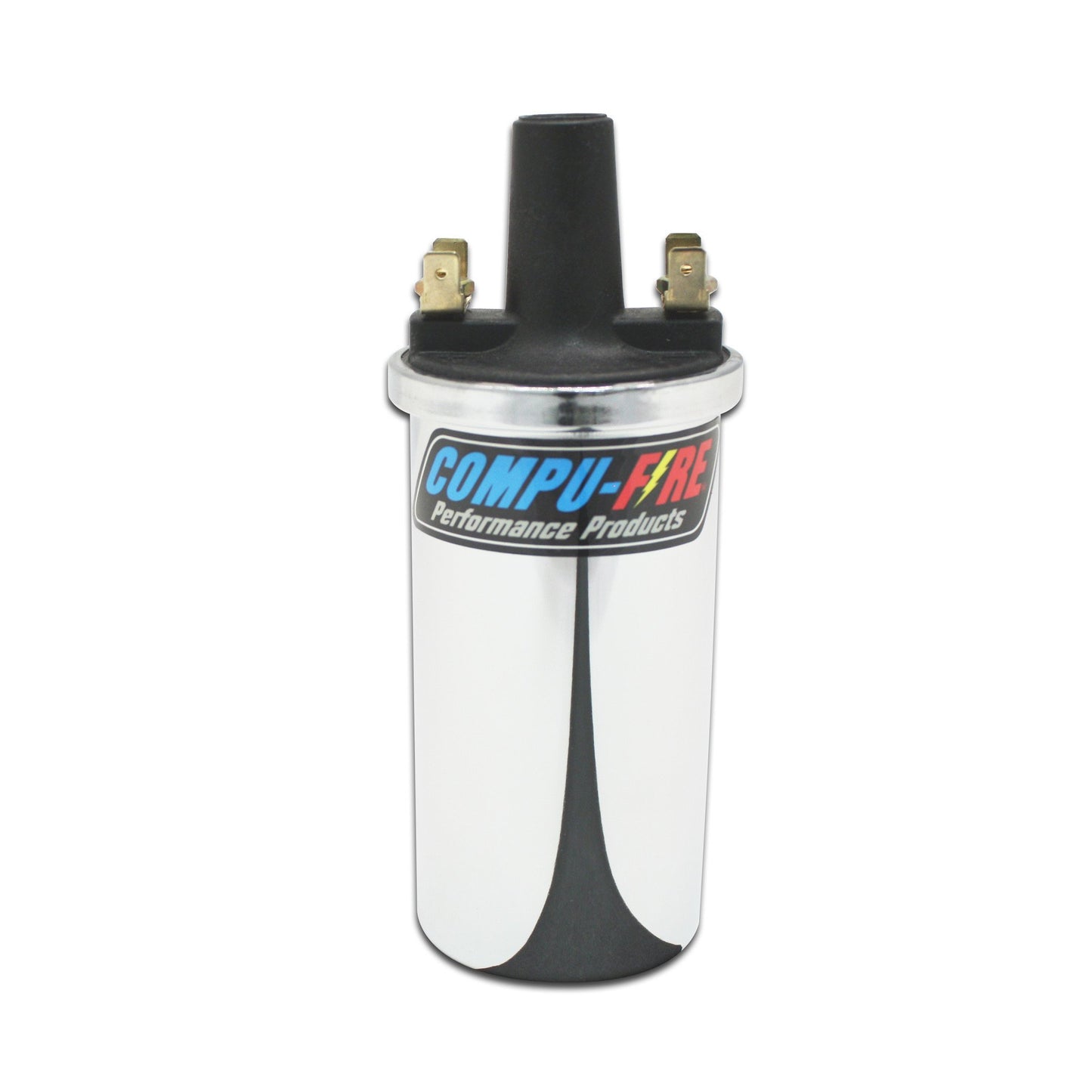 CompuFire Chrome 35,000 Volt Coil, use with points or Dix Ignition : $66.95