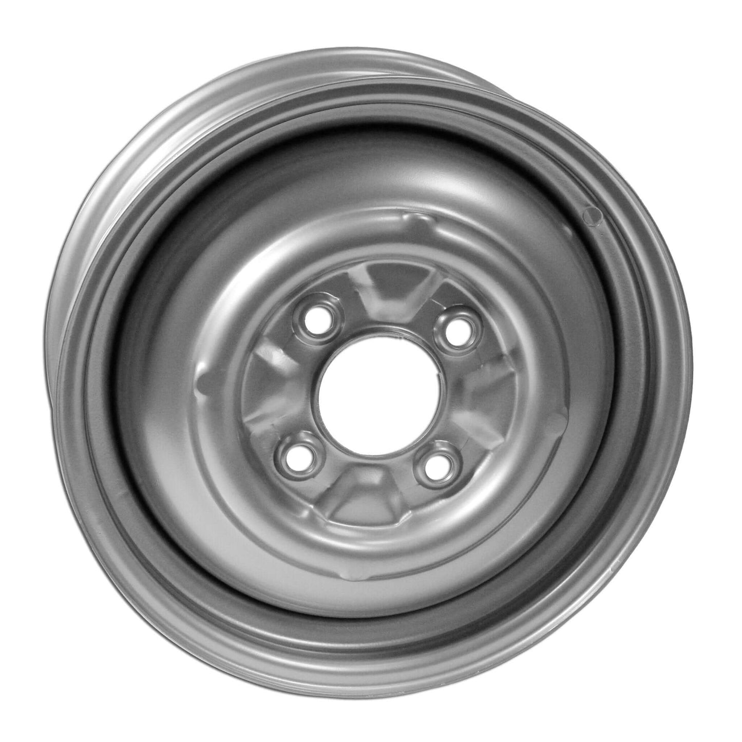 4 Lug Rim Silver Smoothie 4/130 4.5" Wide : $67.95