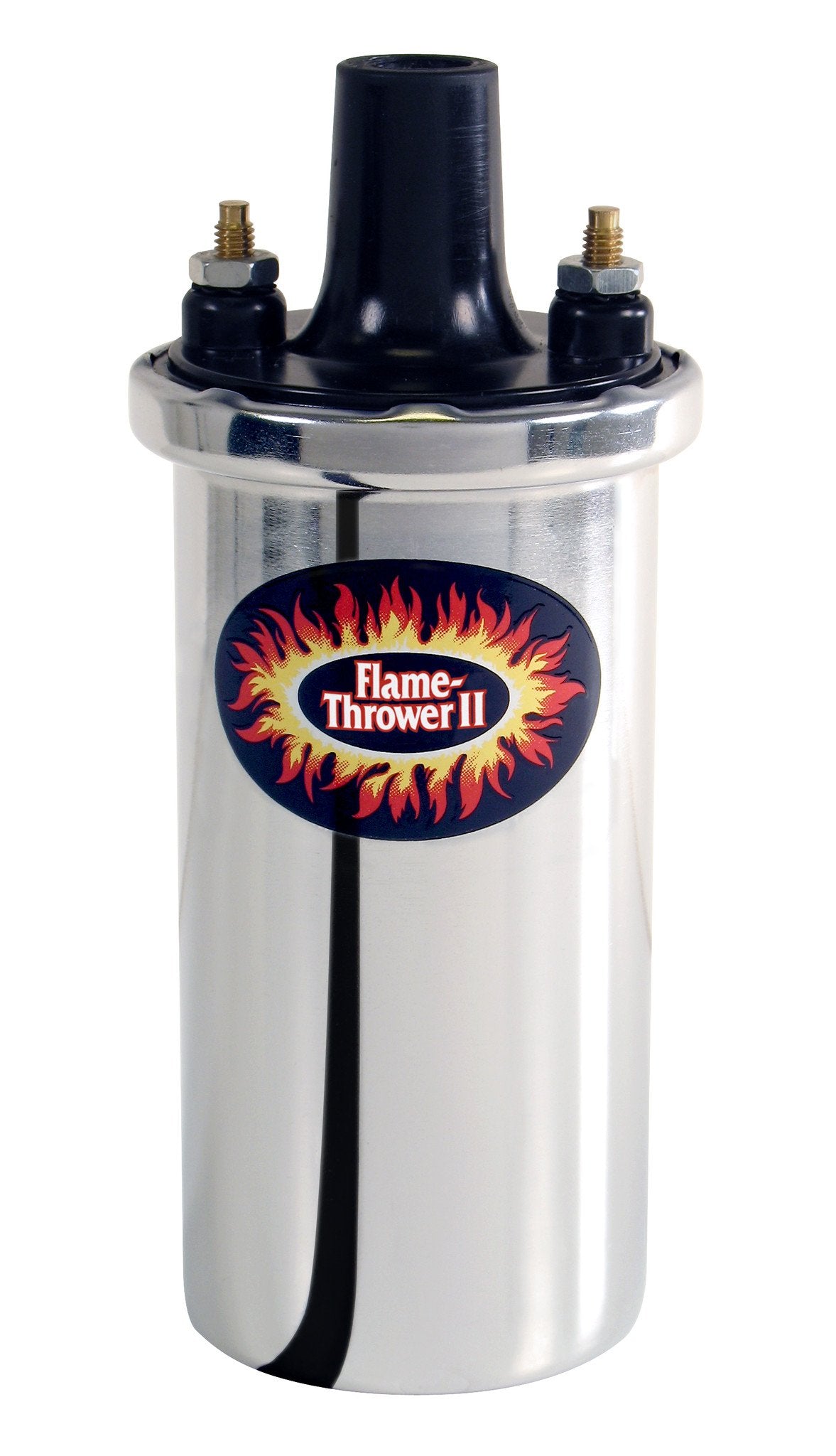Pertronix Flame-Thrower Chrome 1.5 ohm Coil, (use w/ Ignitor II Electronic Ignition) (includes 4 and 6 cyl Porsche) : $67.95