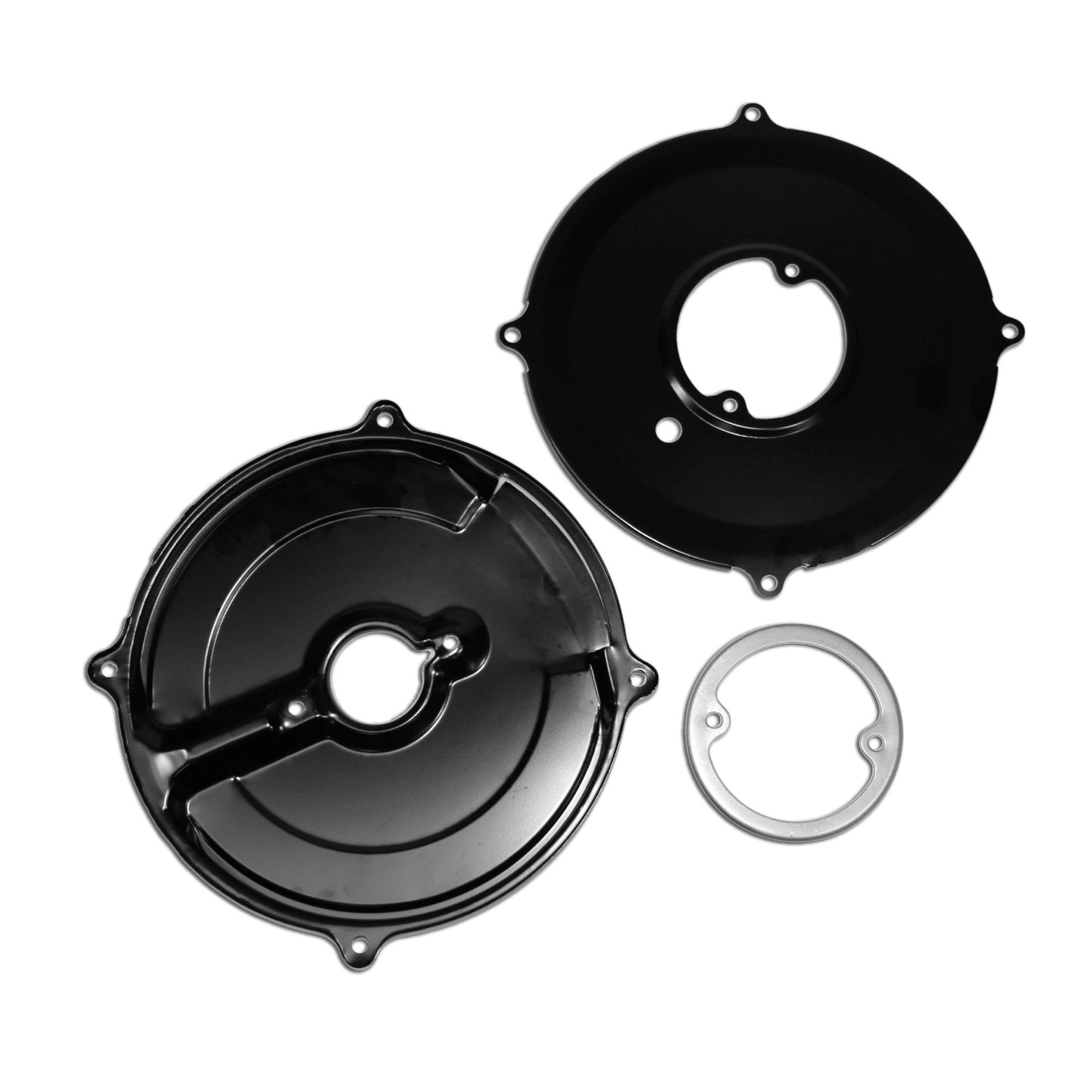 Black 3pc Alternator Backing Plate Kit : $14.95
