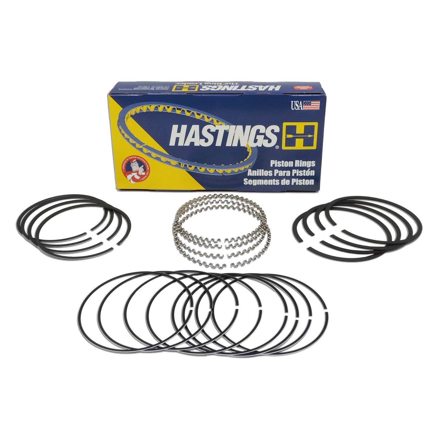 Hasting 101.6mm Chrome Ring Set 1/16 x 1/16 x 3/16 : $68.95