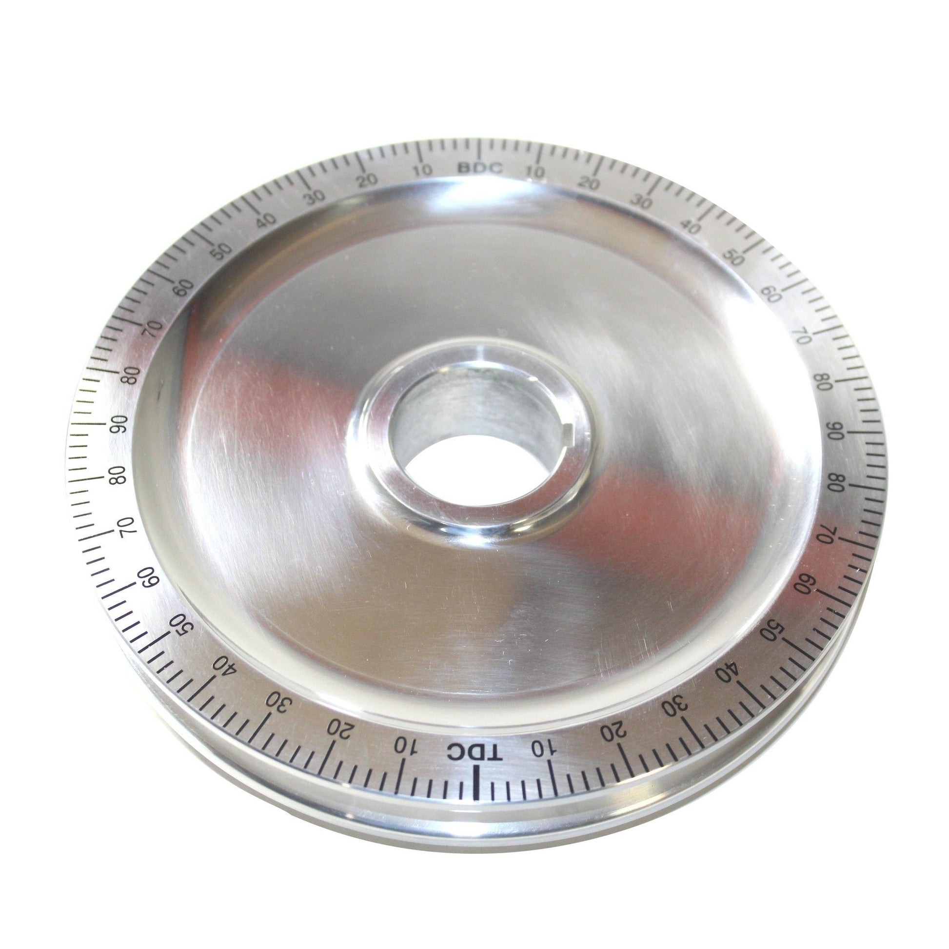 Polished Degree Wheel Pulley, No Holes : $44.95