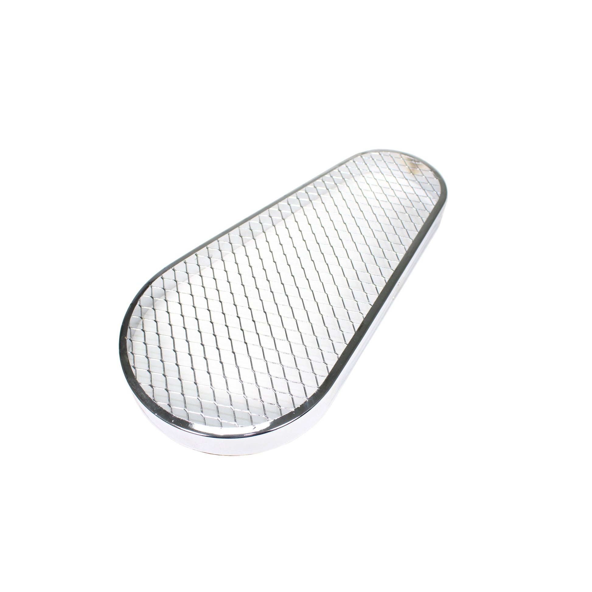 Chrome Gen/Alt Pulley Guard Louvered : $17.95