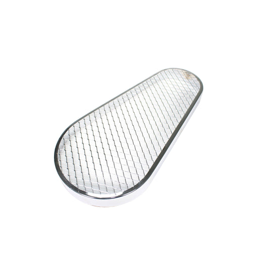 Chrome Gen/Alt Pulley Guard Louvered : $17.95