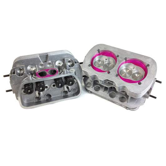 VW 1600 Port & Polish Stage 2 Cylinder Heads, 42X37.5 "Pair" : $1031.95