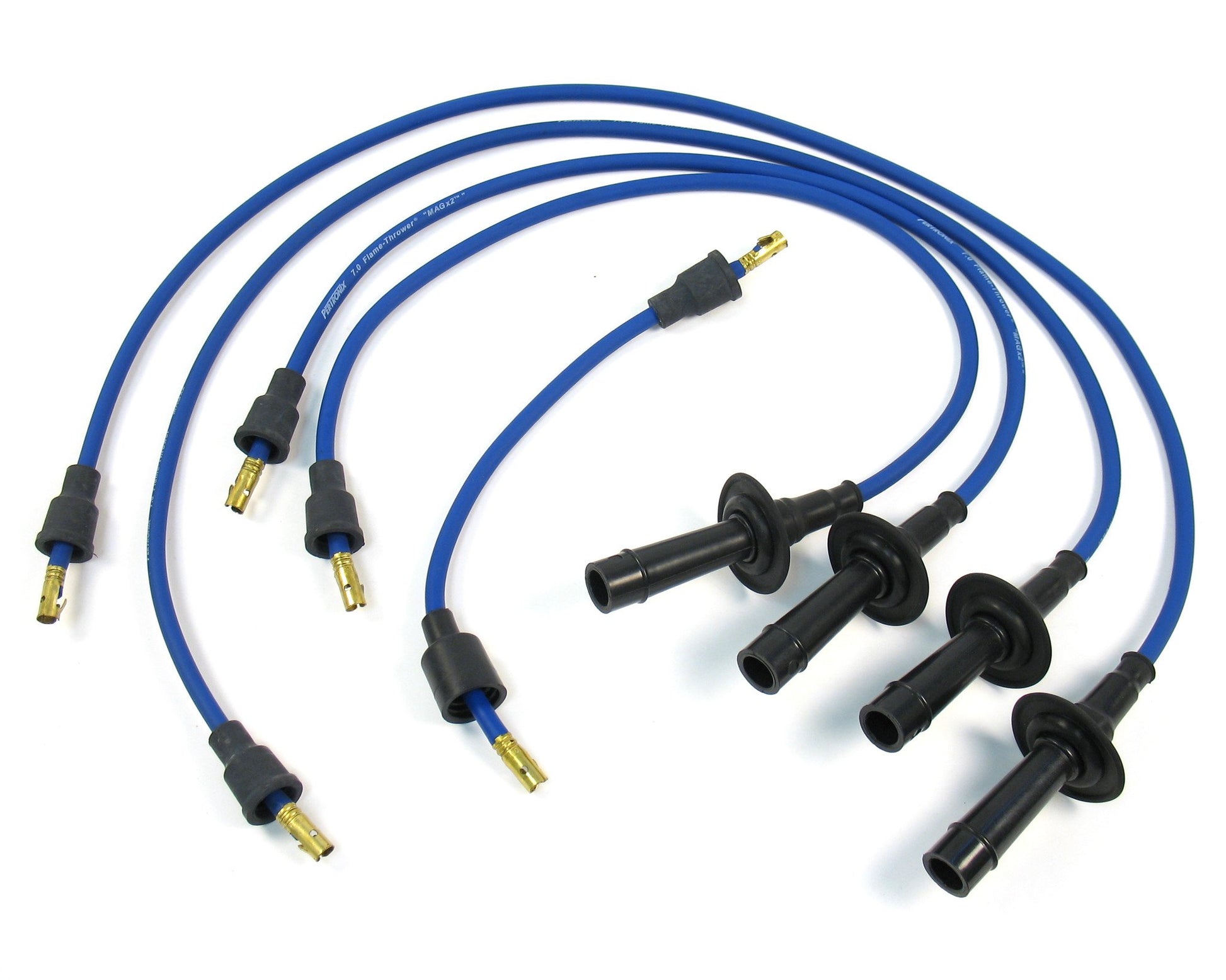 Pertronix Flame-Thrower 7mm  Custom Fit Spark Plug Wires, Blue : $58.95