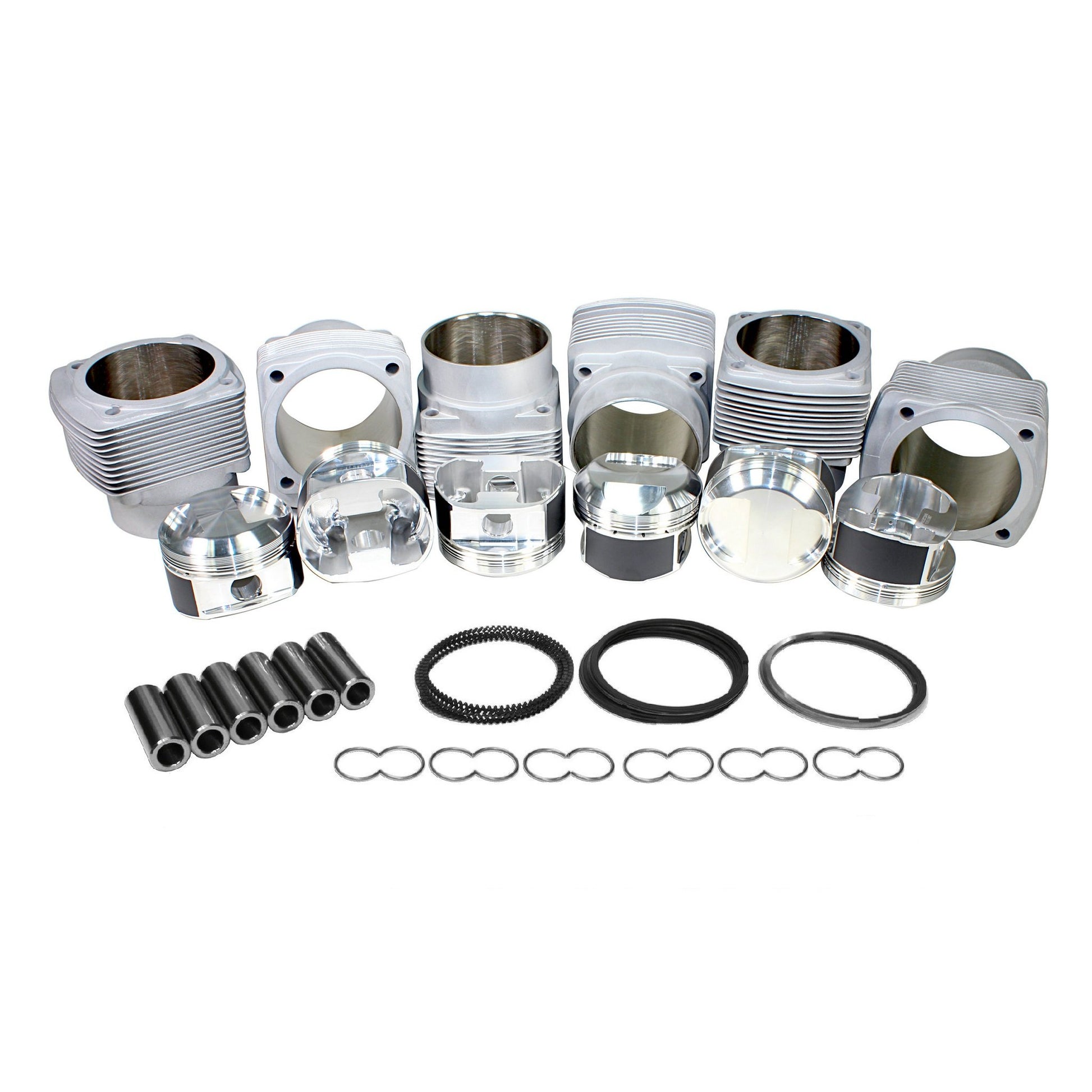 95mm, Porsche 911 JE Piston & Cylinder Kit 3.2L 10.5:1, Deluxe : $5285.95