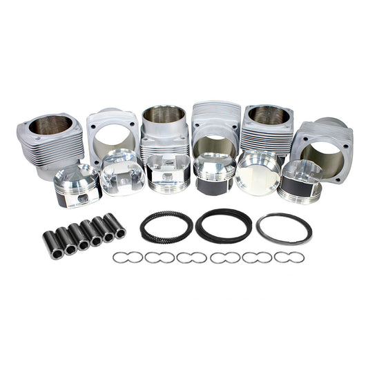 95mm, Porsche 911 JE Piston & Cylinder Kit 3.2L 10.5:1, Deluxe : $5285.95