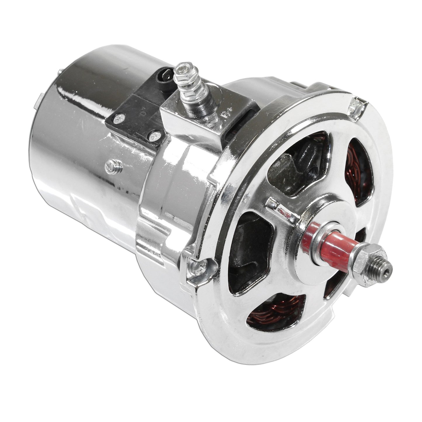 Chrome Alternator, 12 Volt (60 or 75) AMP : $144.95
