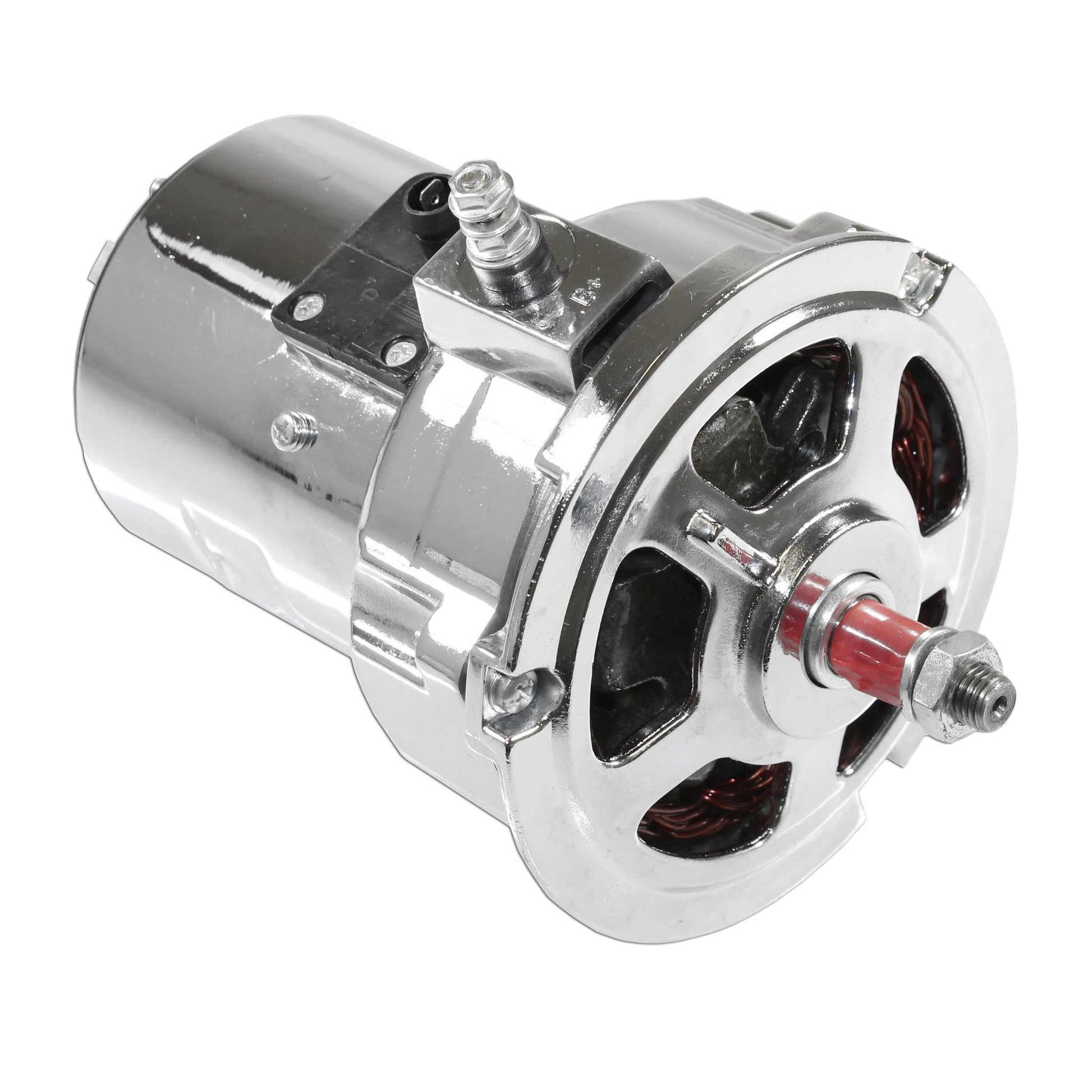 Chrome Alternator, 12 Volt (60 or 75) AMP : $144.95