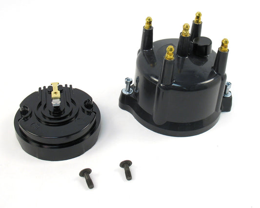 Replacement Distributor Cap AND Rotor for Billet Dist, Black : $33.95