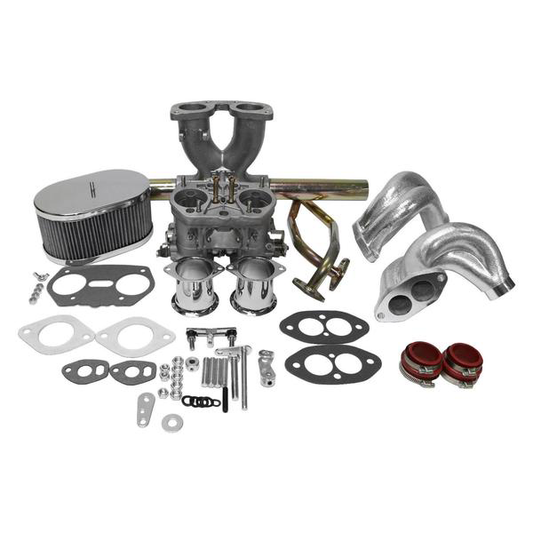 Dual Port Single Carburetor Kit "IDF Weber Copy" VW Type 1 Bug/Karmann Ghia : $512.95