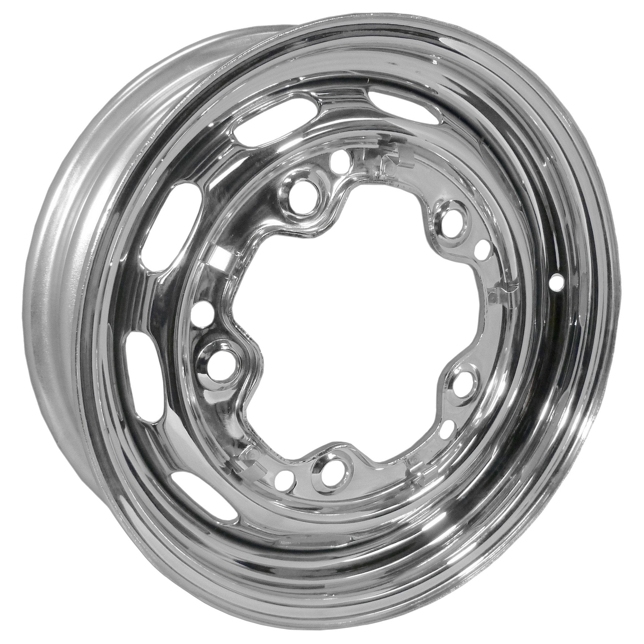 Gulflames Rims 5 Lug Rim Chrome with Slots 5/205 5.5